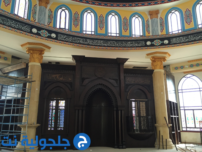 صور وفيديو من داخل مسجد الروضة في جلجولية 